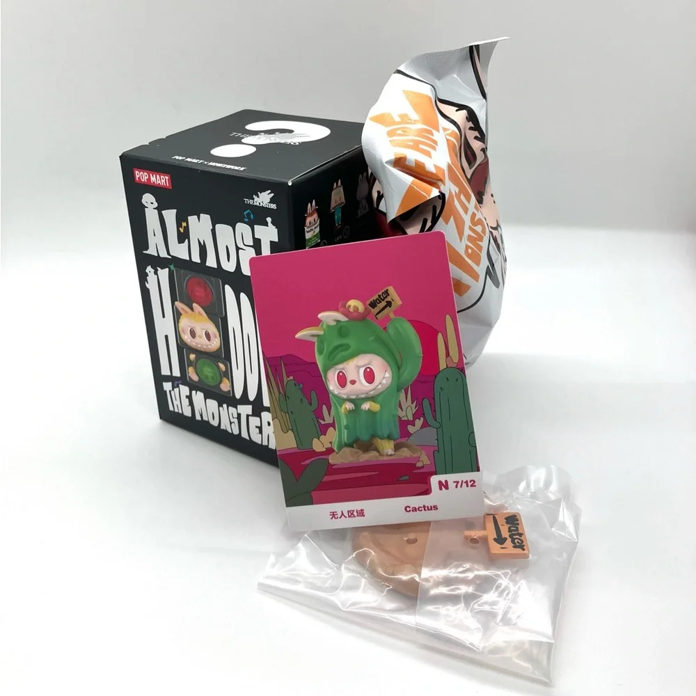 CACTUS - Pop Mart Labubu ALMOST HIDDEN Series Figure, Confirmed From Blind Box